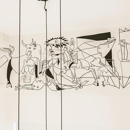Ferienwohnung Guernica Luxury Duplex - Location, Light, And Art Madrid Exterior foto